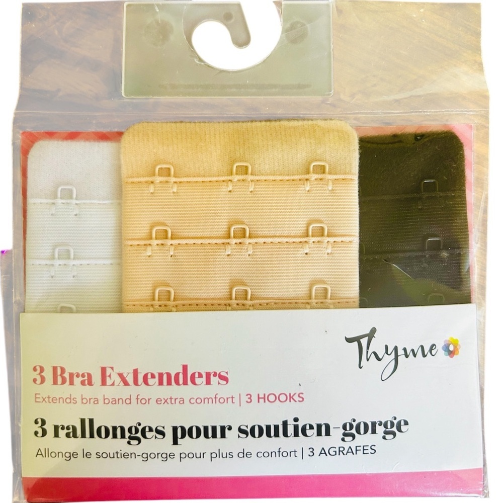 Thyme Maternity 3 Pack Bra Extenders Brand New